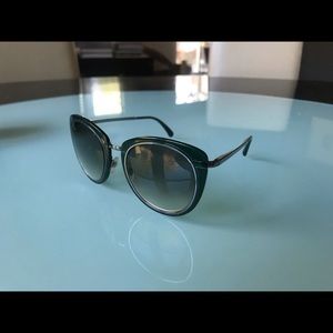 Green Chanel Sunglasses